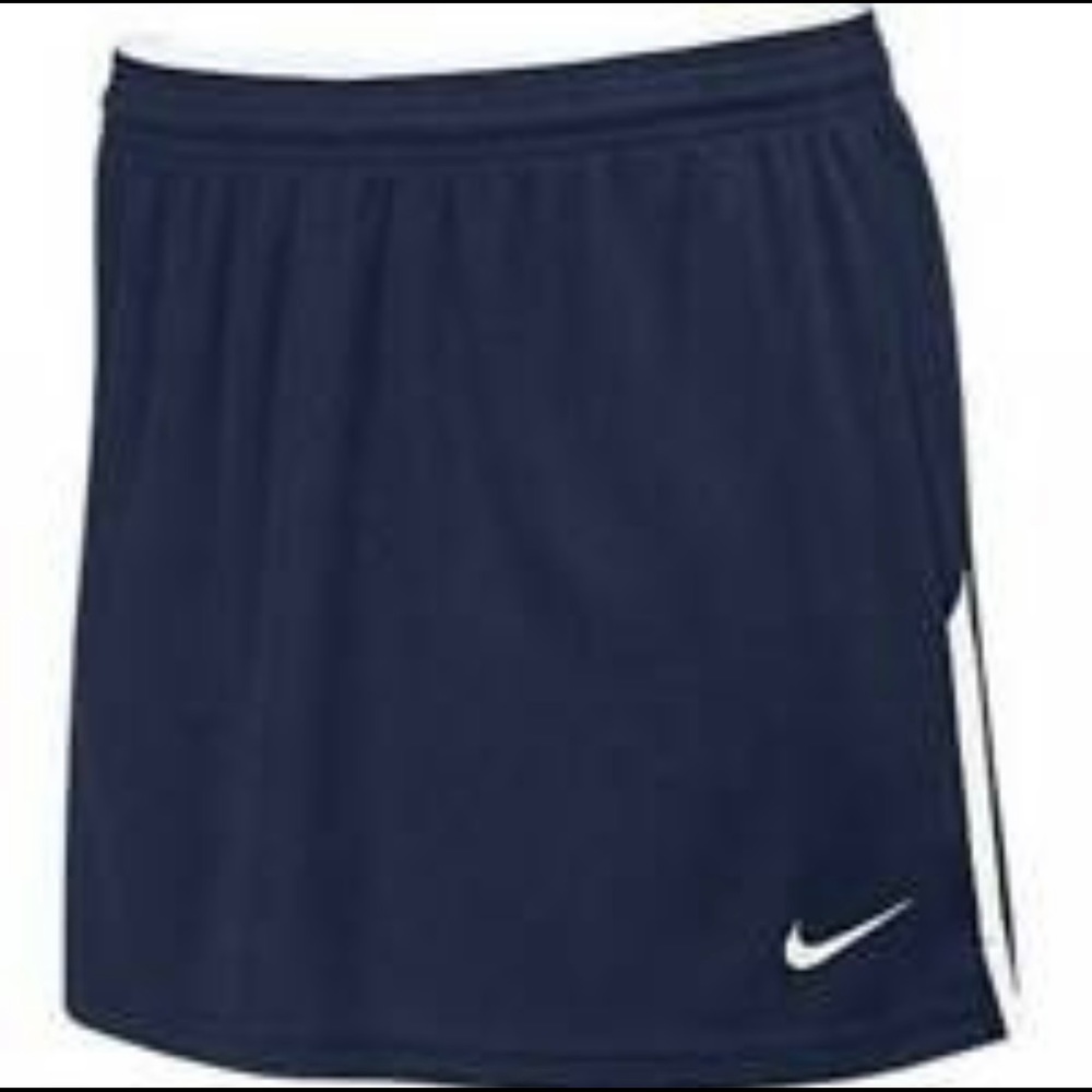 NWT Nike Women’s Lacrosse Skirt Size LARGE  Blue White 707105 420 NEW